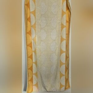 Vintage Orange And Yellow Tones Bath Towel
